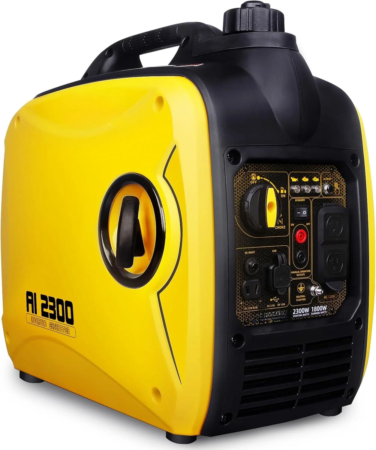 

2300 Watt Portable Inverter Generator, Super Quiet Gas Generator for Home Use, EPA Compliant, Lightweight RV Ready