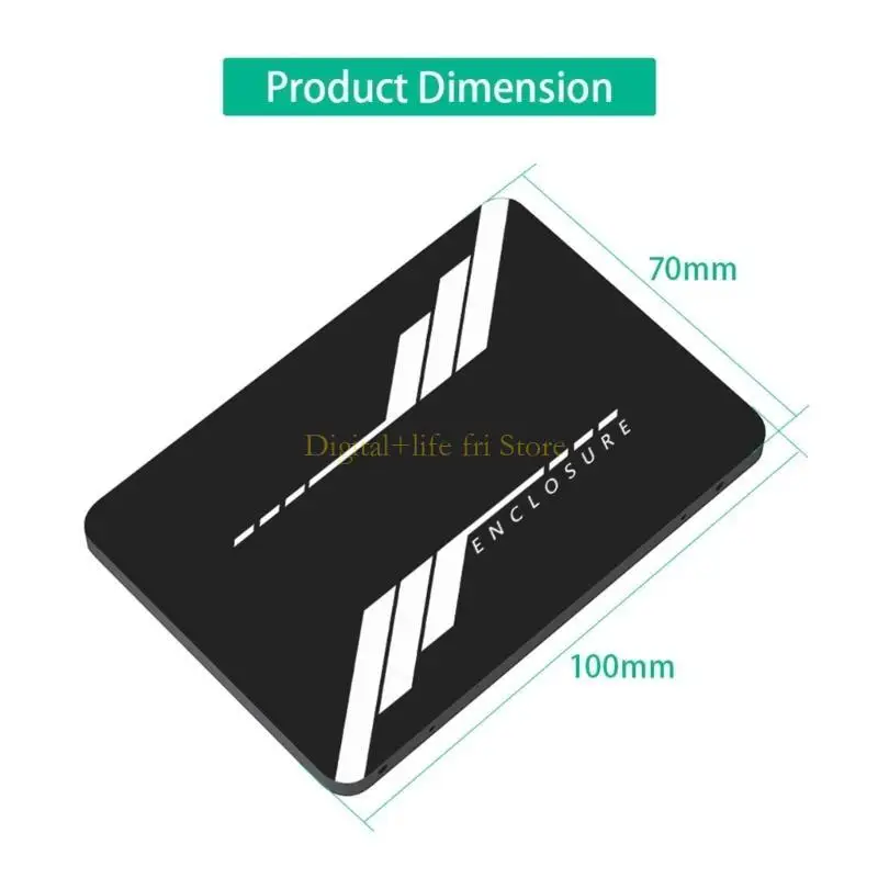 E06D SFF-8639 tot NVME M.2 M-Key PCIe Bekleding Converters SSD Case Adapters PCIe