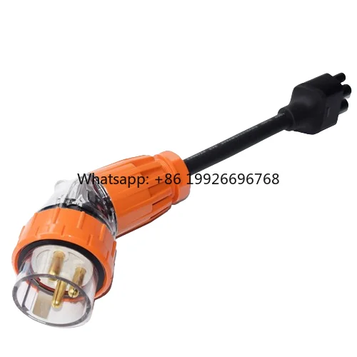 

Australia 32A 5-pin 3-phase Adapter for Model S/X/3/Y Ev Charger Mobile Connector Gen 2