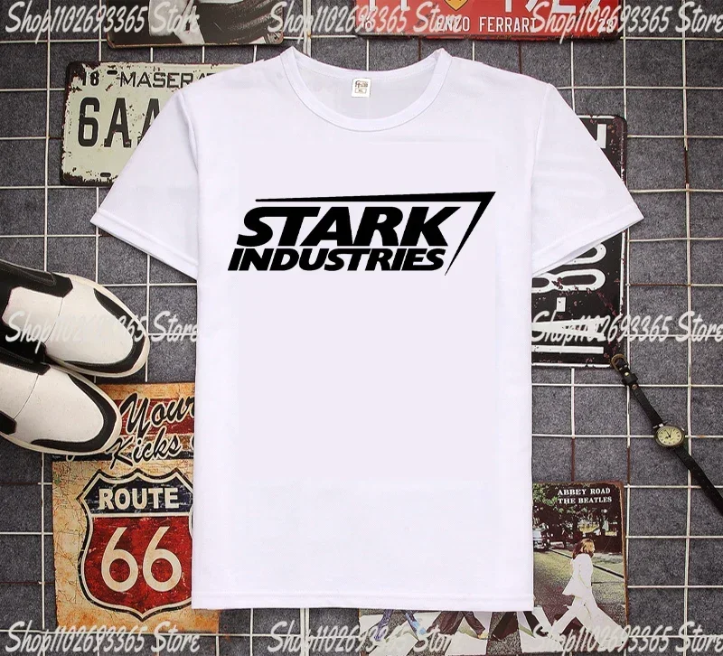 Stark Industries Mens T Shirt  men  tshirt summer fashion top tees Cool Casual pride t shirt men Unisex