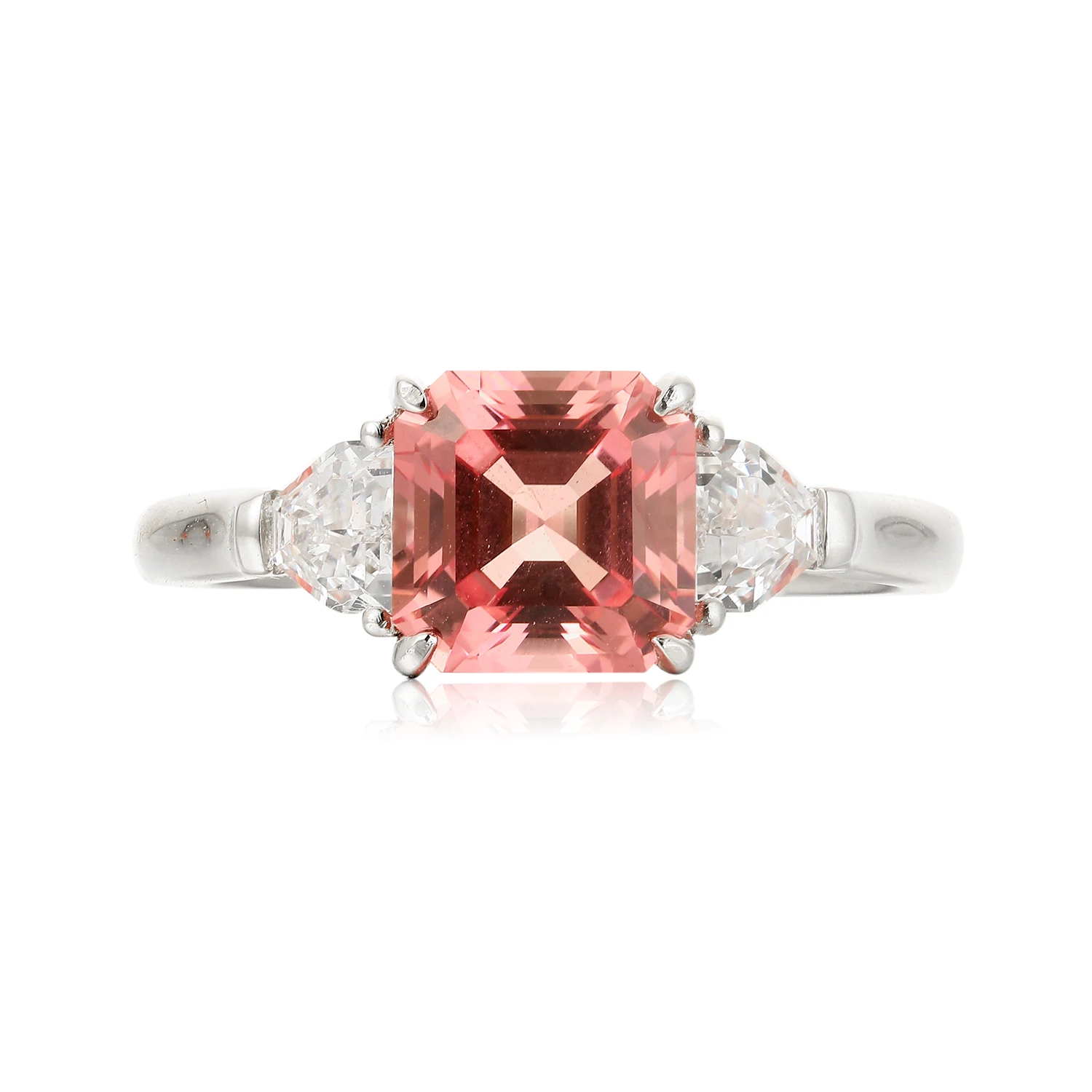 New Trendy Luxury Lab Grown Emerald Rings for Women Accessories Sterling Silver 925 Fashion Ring for Anniversary Custom
