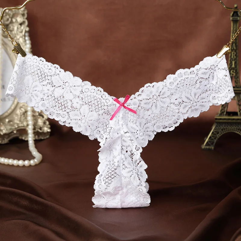 New Sexy Underwear women g strings thongs sexy lace underwear lace briefs g-string transparent panties thong for women wholesale
