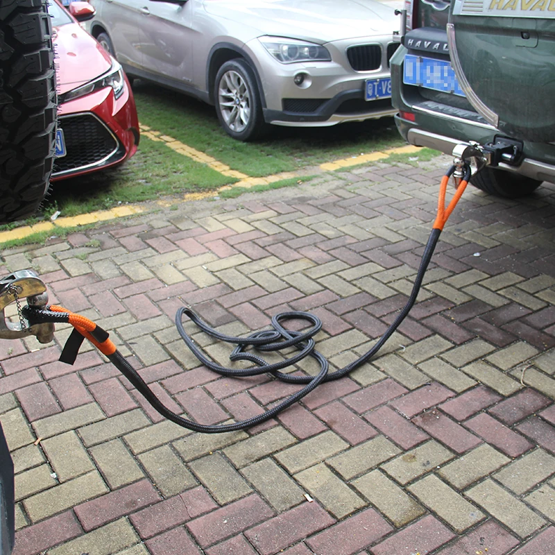 New Car Towing Rope Off-road Vehicle Can Tow 15 Tons of Rescue Rope Upgraded Version Which Is Very Reliable and Wear-resistant