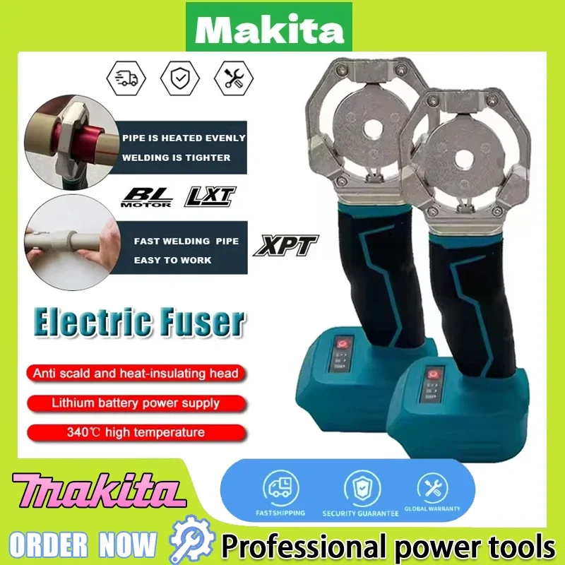 ماكيتا تذوب الساخن لبطارية 18 فولت ماكينة لحام الأنابيب الكهربائية اللاسلكي فوزر PPR PE سبيكة لحام أنبوب بلاستيكي PP التدفئة
