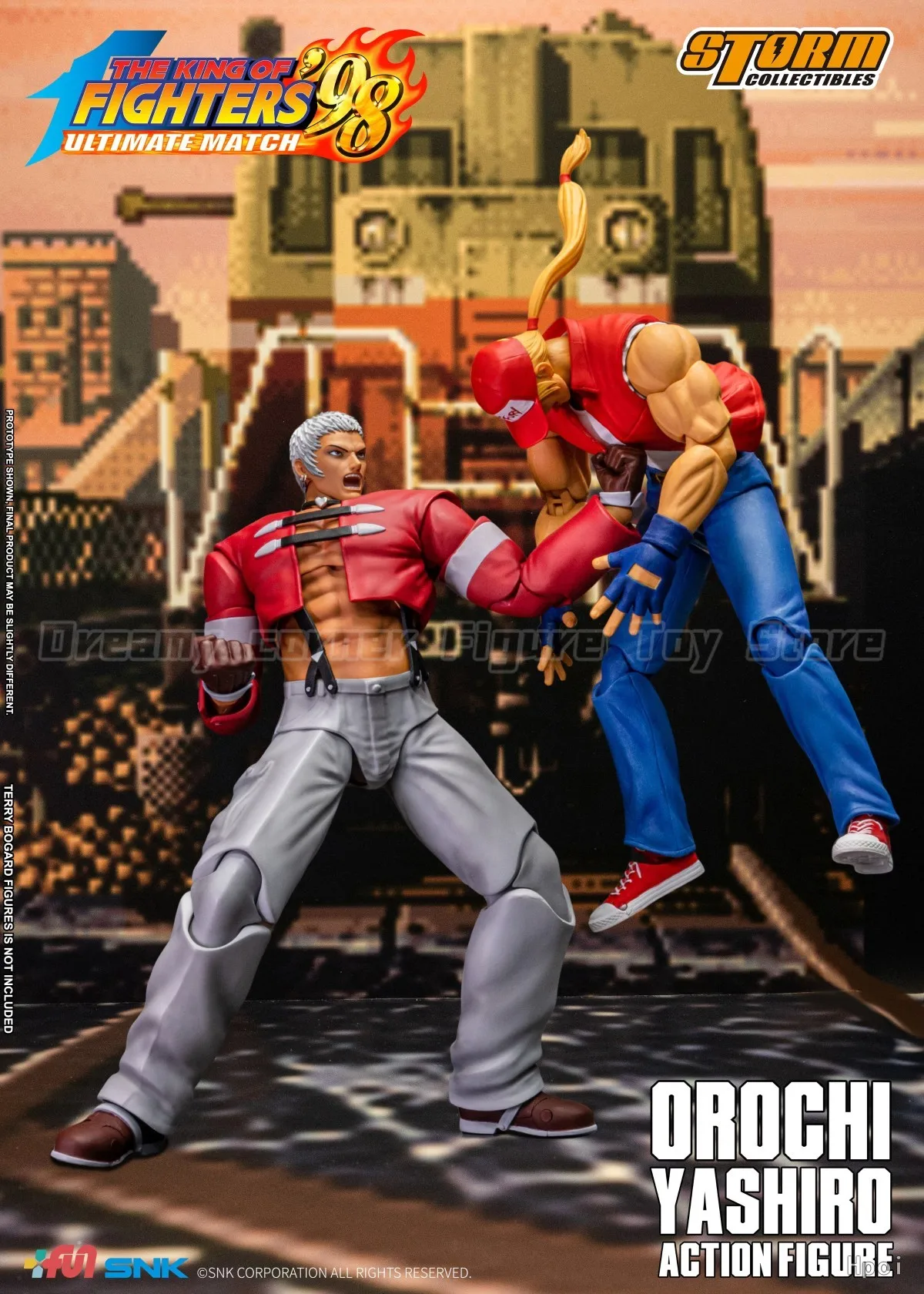 【Auf Lager】Original Storm Collectibles THE KING OF FIGHTERS '98 ULTIMATE MATCH Nanakase Yashiro Actionfigur Modellspielzeug