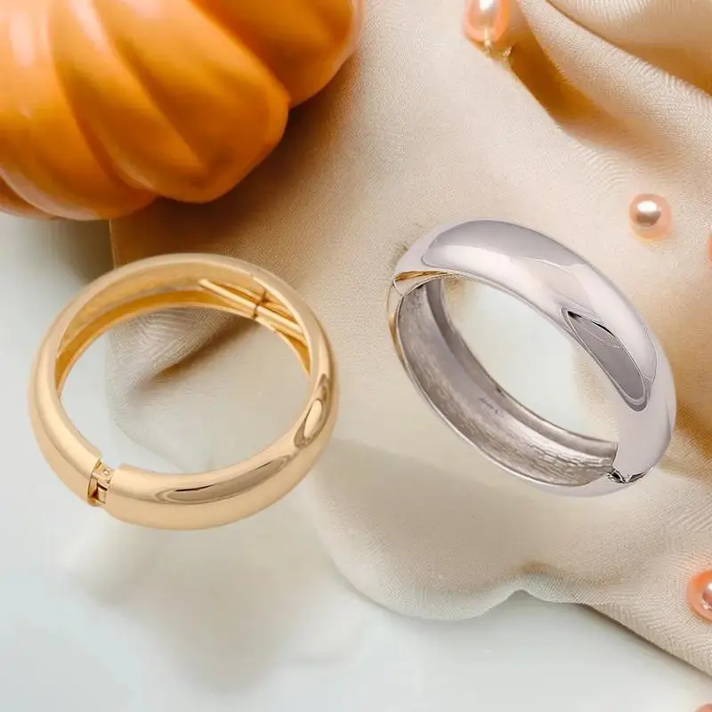 メイラードヴィンテージパンクバングルファッションヒップホップラウンド幾何学ワイドバングル女性男性ブレスレットジュエリー