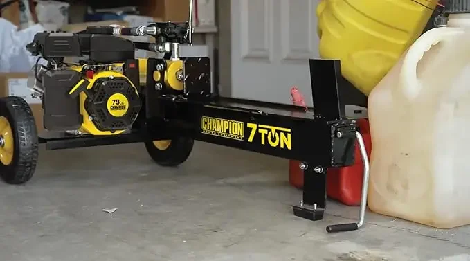 7-Ton Compact Horizontal Gas Log Splitter with Auto Return