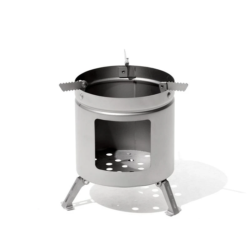 Firewood stove Mini lightweight pure titanium stove, portable outdoor camping stove
