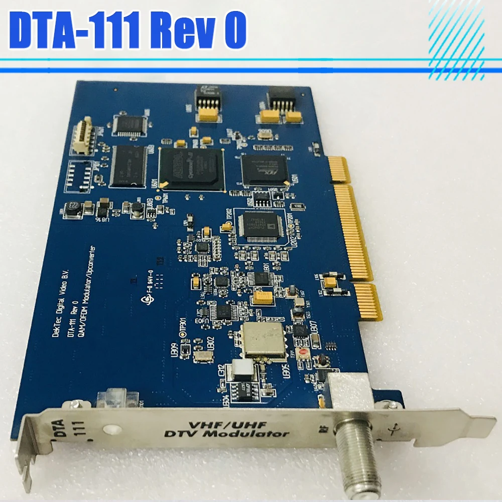 

Карта модуляции Digtal Video DTA-111 Rev 0 Потоковая карта для DekTec