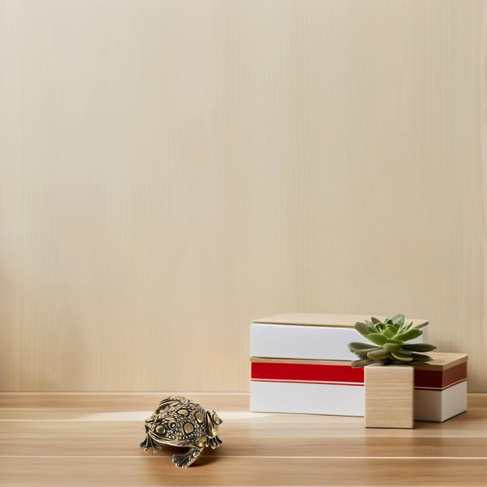 

Brass Toad Style Jewelry Box Vintage Trinket Storage Case Unique Treasure Container for Rings Decorative