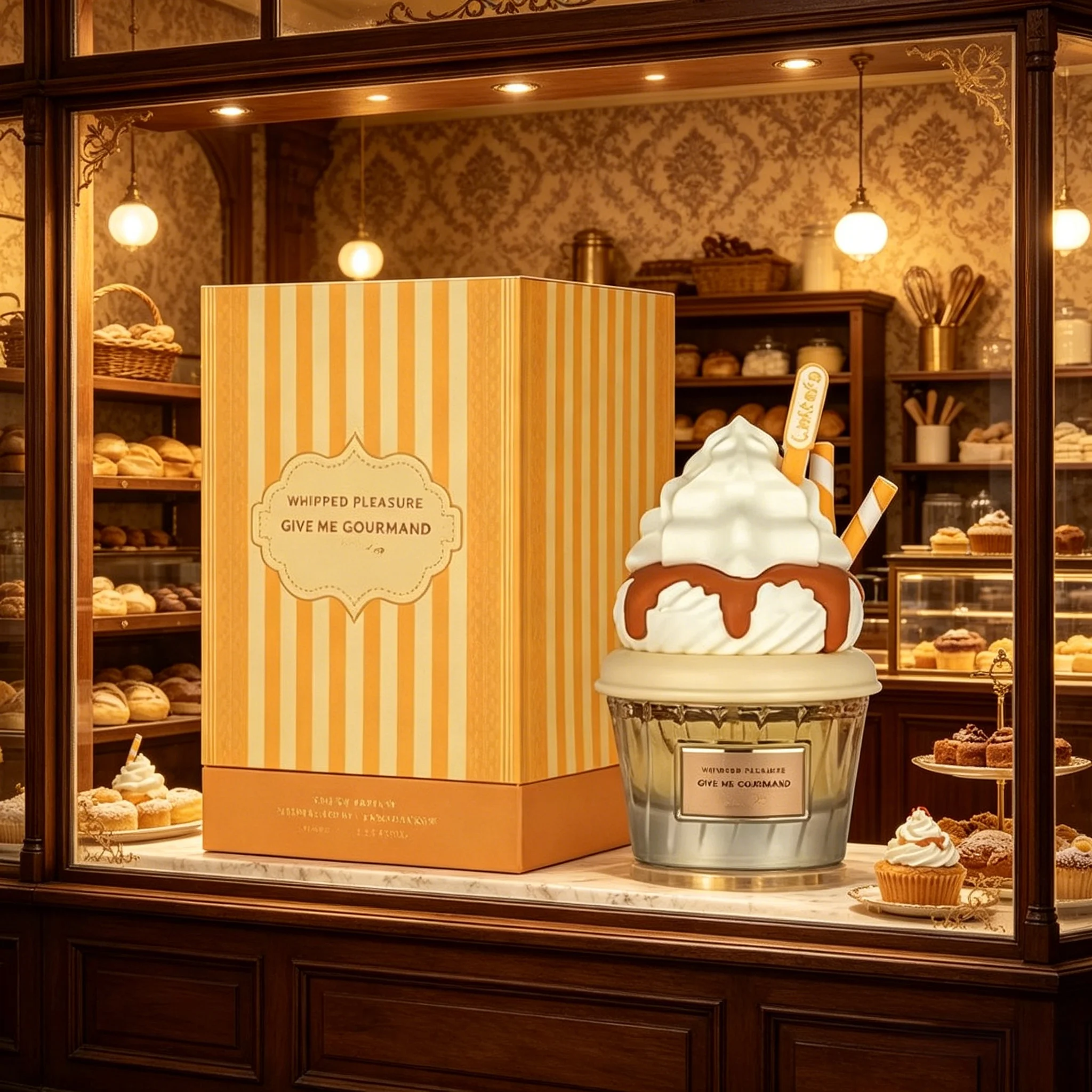 

Give Me Gourmand Whipped Pleasure Eau de Parfum, Sweet Dessert Scent, Cute Sundae Bottle, Playful Holiday Gift