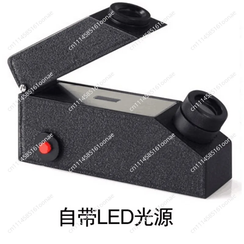 Digital gemstone refractometer identification instrument