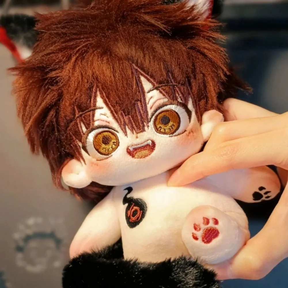 Anime Yugi Amane Hanako-kun 20cm Nude Doll Plush Toys Soft Stuffed Plushie Can Change Clothes