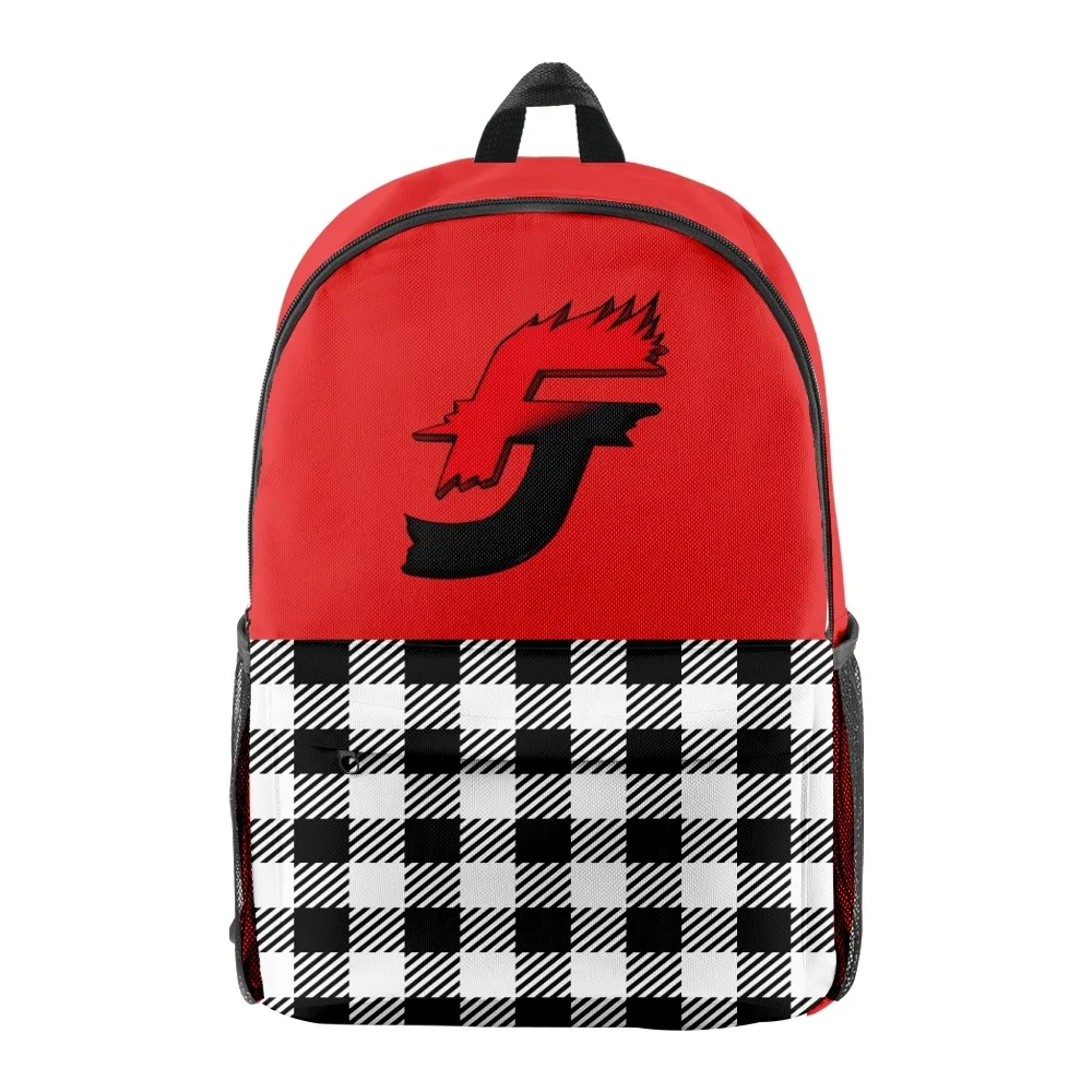 Mochila de jumper furiosa impermeável, mochila para meninos e meninas, bolsa de viagem de grande capacidade para estudantes, laptop para meninos