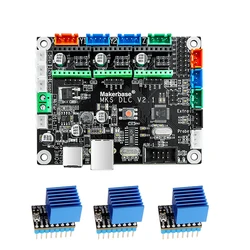 Scheda di controllo MKS DLC V2.1 GRBL Laser OFFLINE componenti per incisione CNC Controller macchina Arduino UNO R3 espansione plate3 aixs