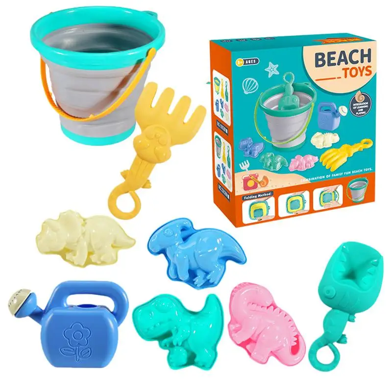 

Beach Toys Set Outdoor Children's Play Sand Beach Toys Bright Colors Play Sand Toy For Lake Beach Garden Swimming Pool Backyard