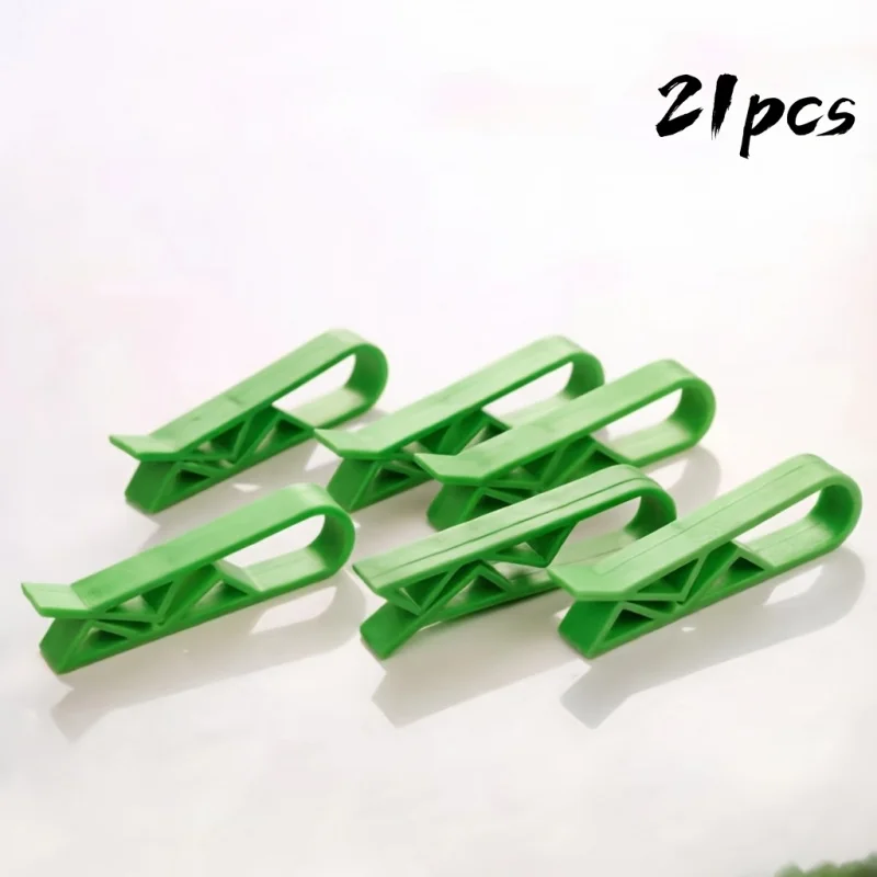 21 Candy-Colored Trash Can Clips - Non-Slip Garbage Bag Holder Clips, Easy-to-Install PP Plastic Corner Clips