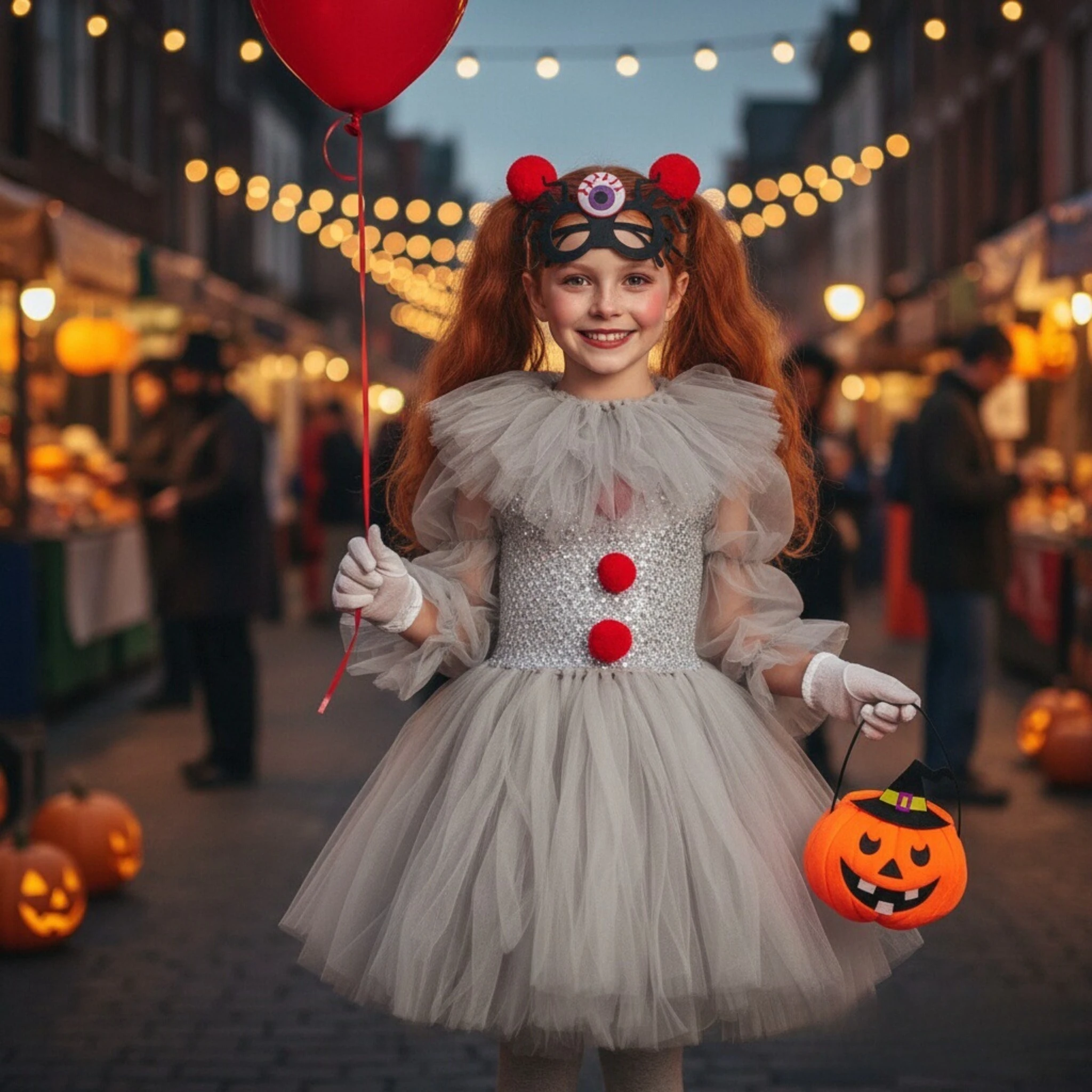 Halloween Children's Costumes Girl Tutu Carnival Party Cosplay Dresses Costume Party Dress Up Clothes Halloween Gifts