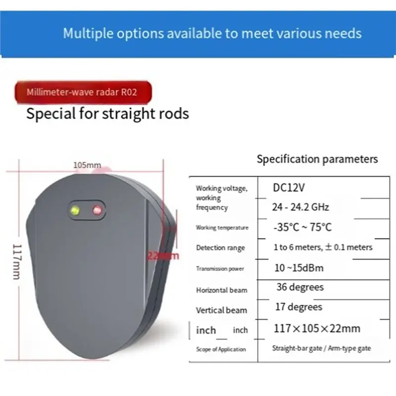 【RECOMENDAR】استبدال كاشف حلقة السيارة المتوافق مع وحدة التحكم في مستشعر الرادار للكشف عن المركبات