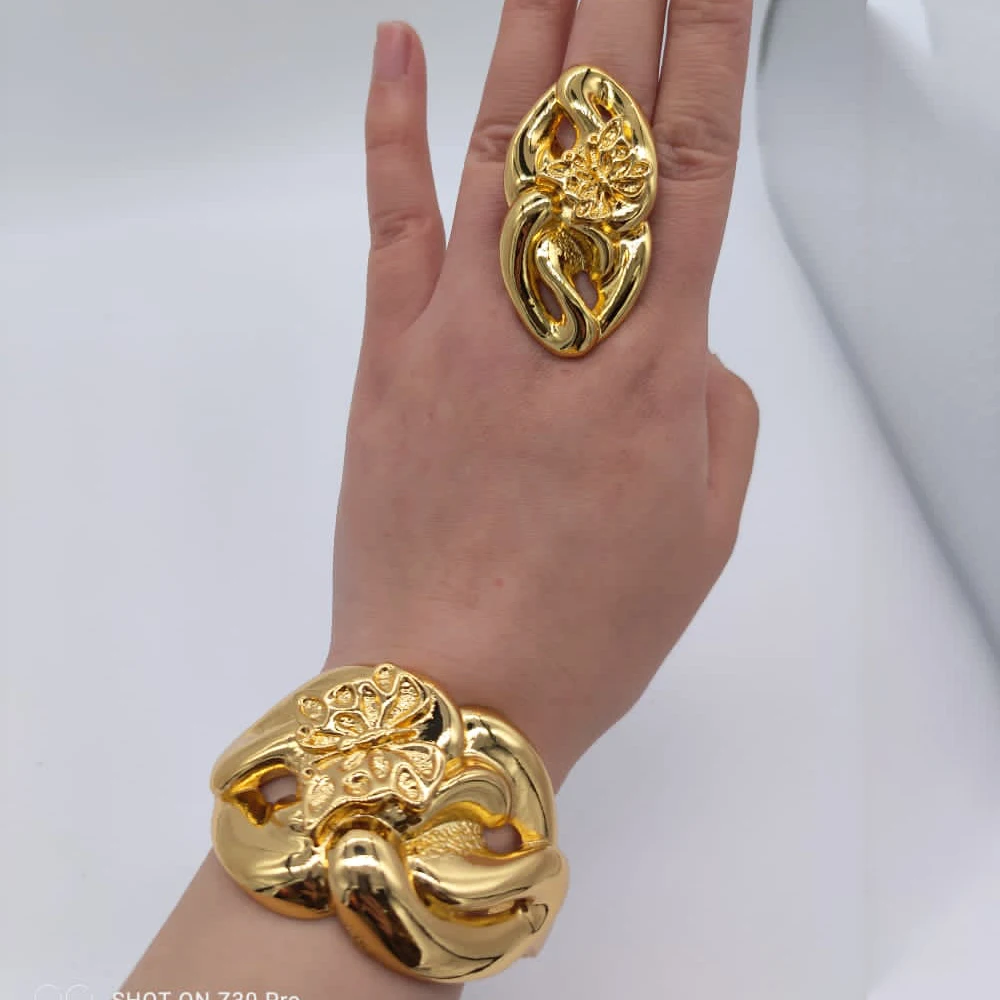 Dubai-Farbarmreifen für Frauen, 15-Stil, afrikanische neue Mode-Armbänder, Charme, Hochzeit, äthiopisch, arabische Hand, Luxus-Schmuck – Detail 5