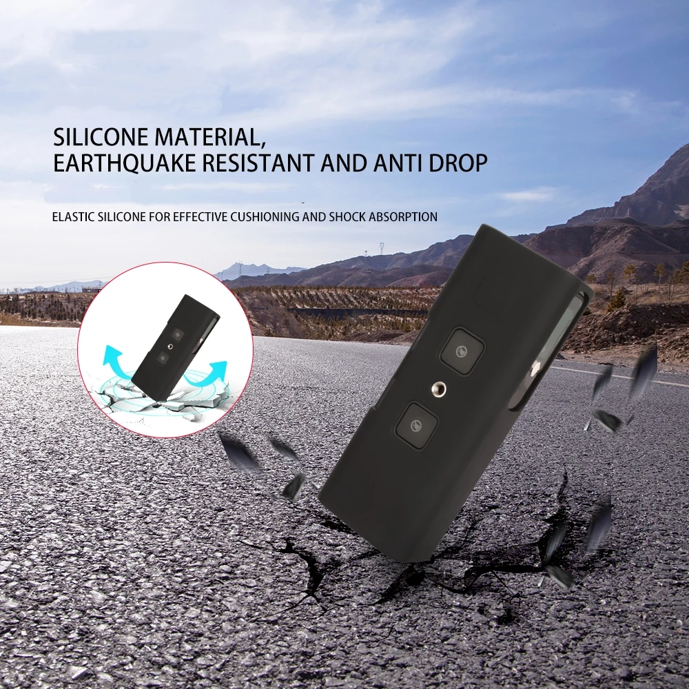 

For Profile Wireless Lapel Clip Mic Protective Case Soft Silicone Shell Shockproof Drop-Proof Cover for Audio Equipment