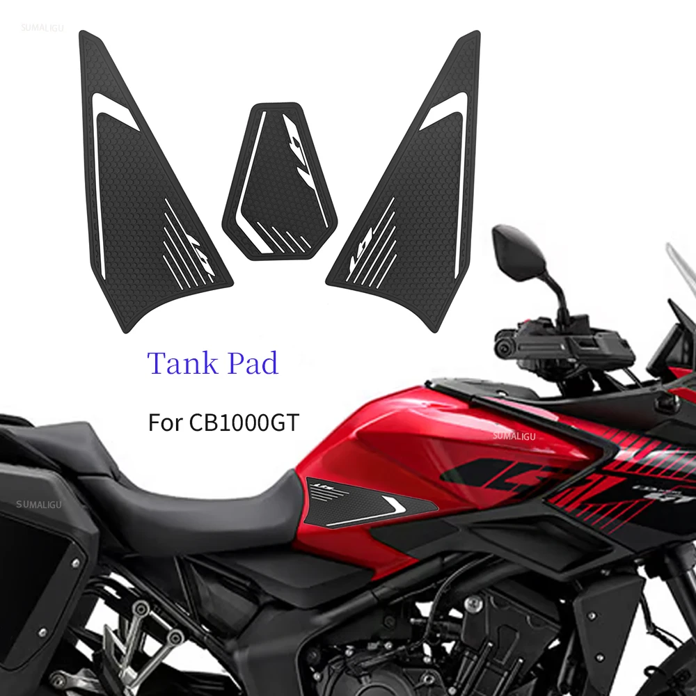 For Honda CB1000GT CB1000 GT CB 1000GT 2026 Motorcycle Non-slip Side Fuel Tank Stickers Waterproof Pad Rubber Sticker