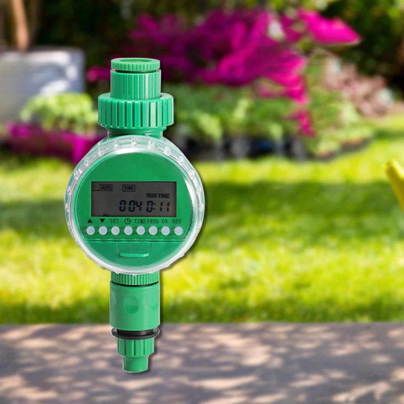 

Automatic LCD Display Irrigation Water Controller Plastic Garden Electronic Watering Hose Irrigation Timer Faucet Water Hose