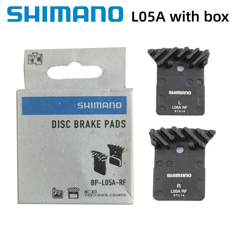 Shimano L05A Road Bike Resin Brake Pads Ice Tech Cooling Fin for Ultegra R9170 R8070 R7070 RS805 RS505 XTR M9100 Bicycle Parts