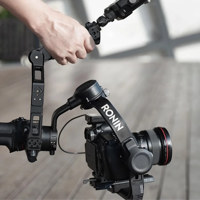 

Universal Handheld Handle Grip Accessories for DJI RSC2/RS3/RS3 Mini/RS3 PRO/RS4/RS4 PRO Stabilizer with NATO Clamp Cold Shoe