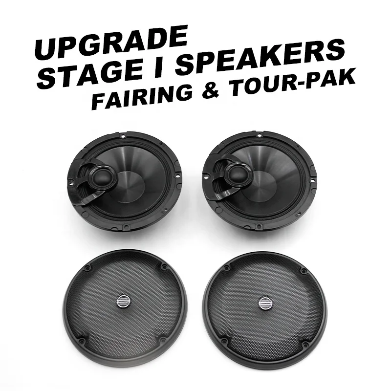 14-later Electra Glide Street Glide Upgraded First Stage Fairing Tour-Pak Speakers Road Glide One-Stage Sound Motorcycle Horns