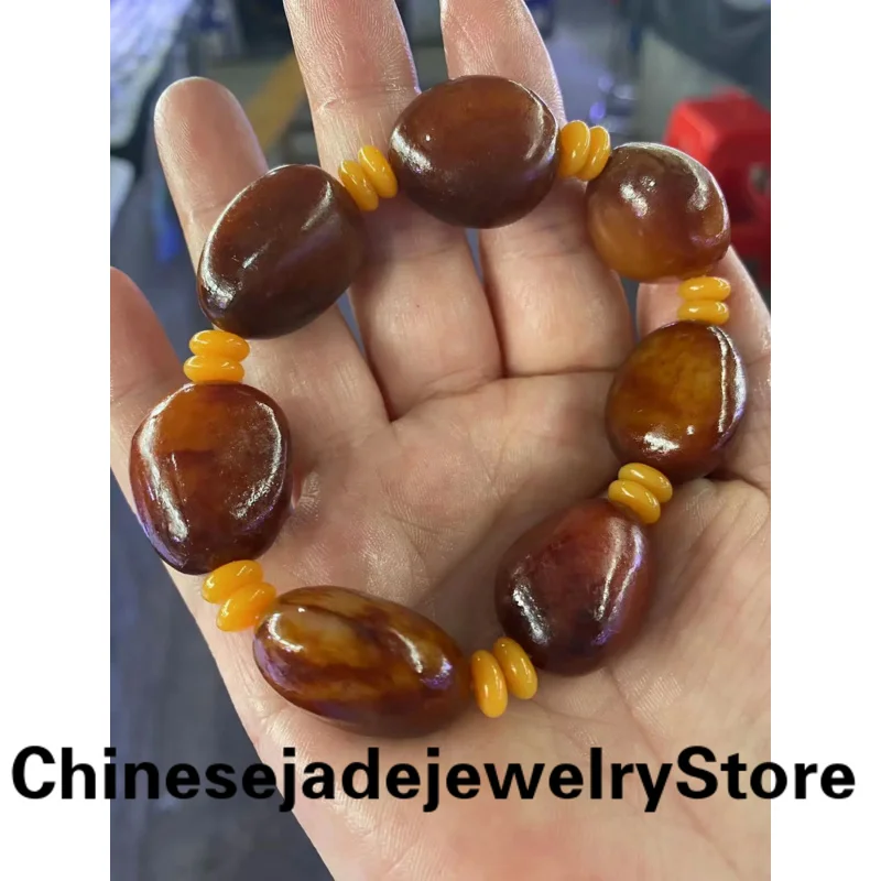 

pure natural Rare Color Hotan Jade Bracelet for women men jade gift beads bracelet bangles Real Nephrite With certificate