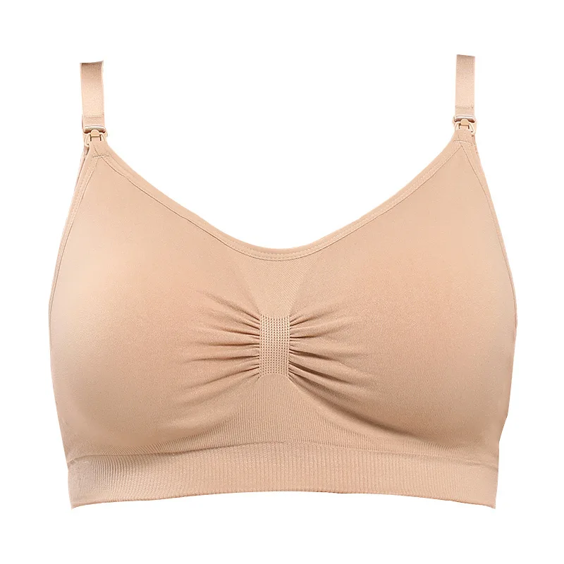 

Big Size Maternity Bra Fashion Lace Push up Cotton Cups Nursing Breastfeeding Bra Postpartum Underwear for Comfortable Fit