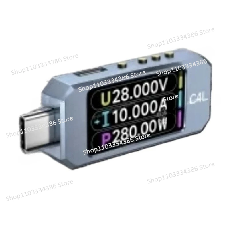 

Type-C Voltage Ammeter Tester PD3.1, Dimension Simplified C5/C4 Tester, EPR Aging Activation