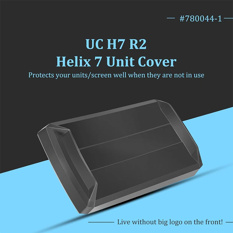 780044-1 UC H7 R2 Helix 7 Unit Cover Silicone Cover for Humminbird Helix 7 Fish Finder All Models, Waterproof, Screen Protection