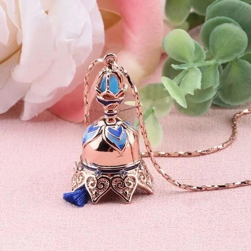 Anime Game Genshin Impact Scaramouche Cosplay Necklace Wanderer Balladeer Unisex Kunikuzushi Small Bell Party Pendant Jewelry