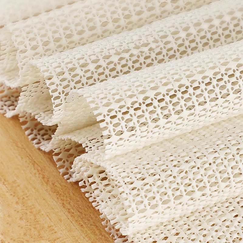 200x200CM Shelf Liner Drawer Liner Non-Slip Mat Shelves Grid Pattern PVC Non-Adhesive Grip Liner for Kitchen Cabinets Bathroom