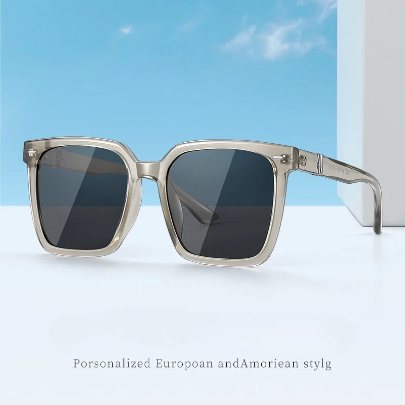 

New highend outdoor activitys for fishing walking and outdoor activities resistant retro large face sunglasses for men and women