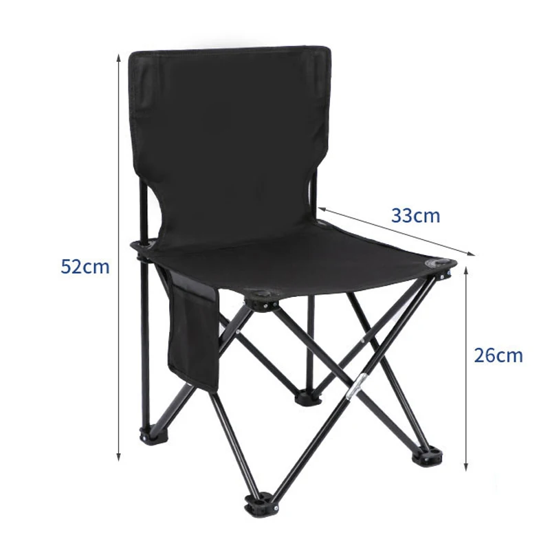 Camping Folding Fishing Chair Durable Gardening Outdoor Chair Ultralight Portable Beach Seat Travel Hiking Picnic Relax Chair