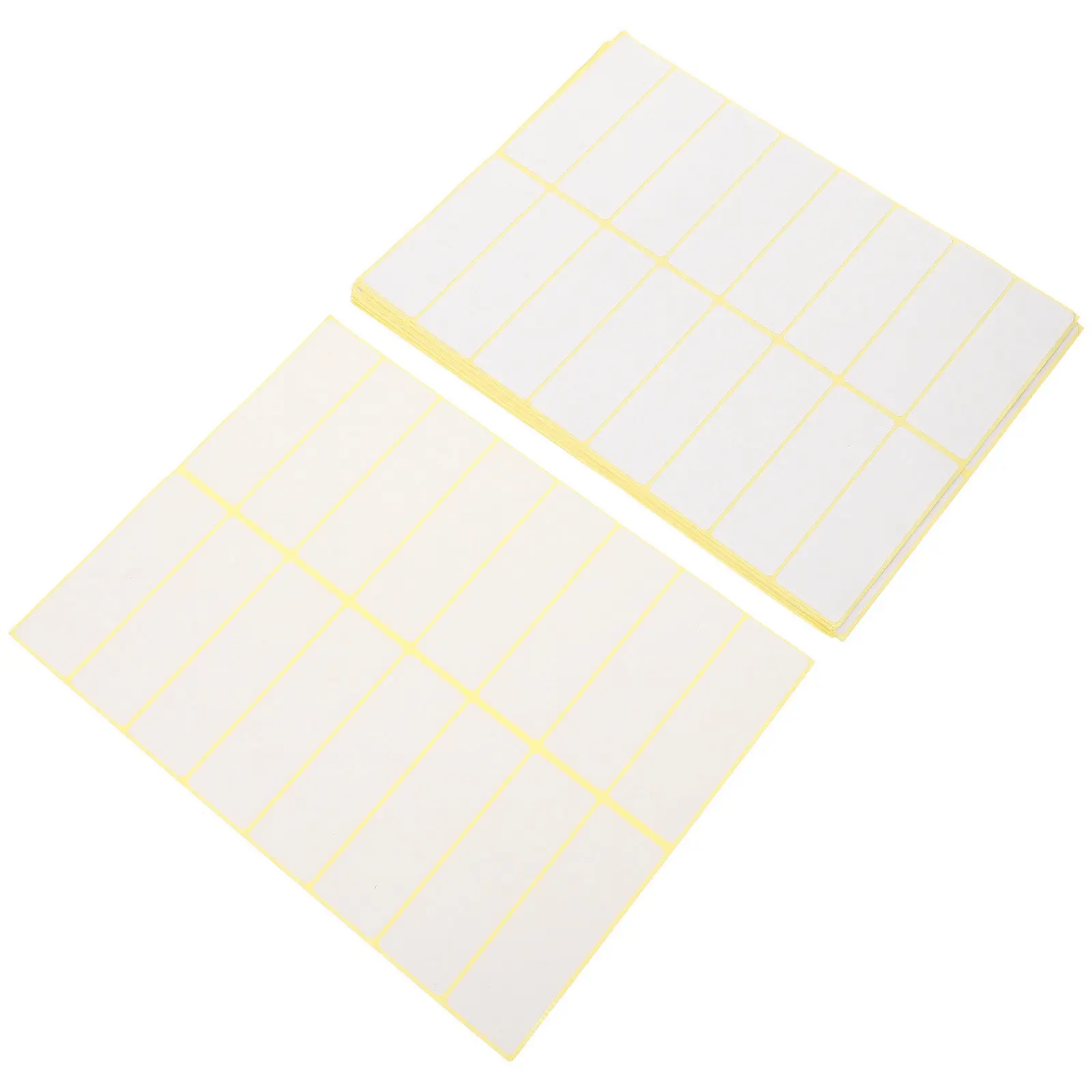 

15 Sheets Price Sticker Labels Easy Peel Small Price Tags Adhesive for Store Labeling Office Home Organization White Stickers