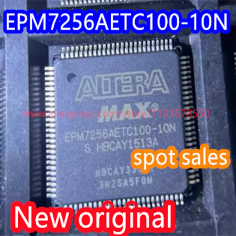 1PCS  New original EPM7256AETC100-10N programmable logic device microcontroller chip EPM7256AETC100-7N package QFP100