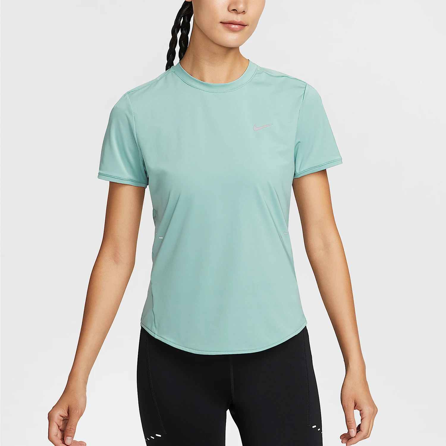 Nike genuine Swift Dri FIT women's running sports breathable short sleeved shirt HM9699-017