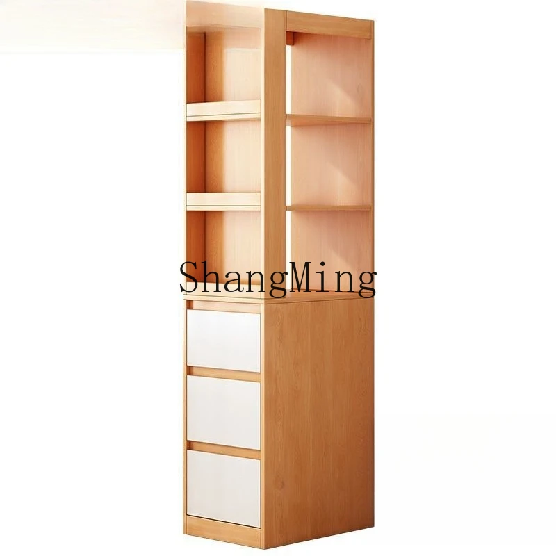 

CL Bookshelf Floor Shelf Small Unit Study Cabinet Multi-layer Locker Household