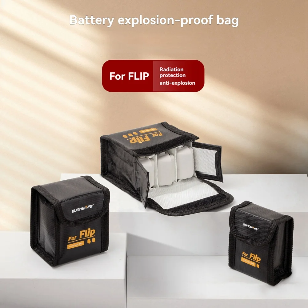 LiPo Battery Safe Bag for Battery for 1 Battery Drone Battery Safe Bag nylon