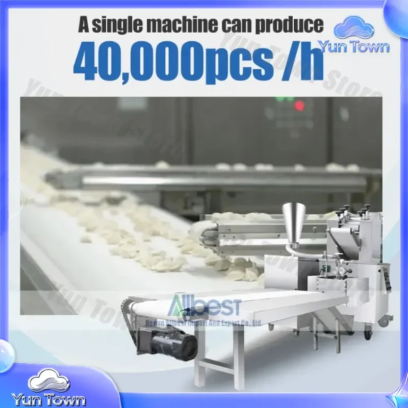 Fully Automatic Mini Ravioli Gyoza Maker Empanada Samosa Dumpling Making Machine for Sal for Industrial Use Low Price Food