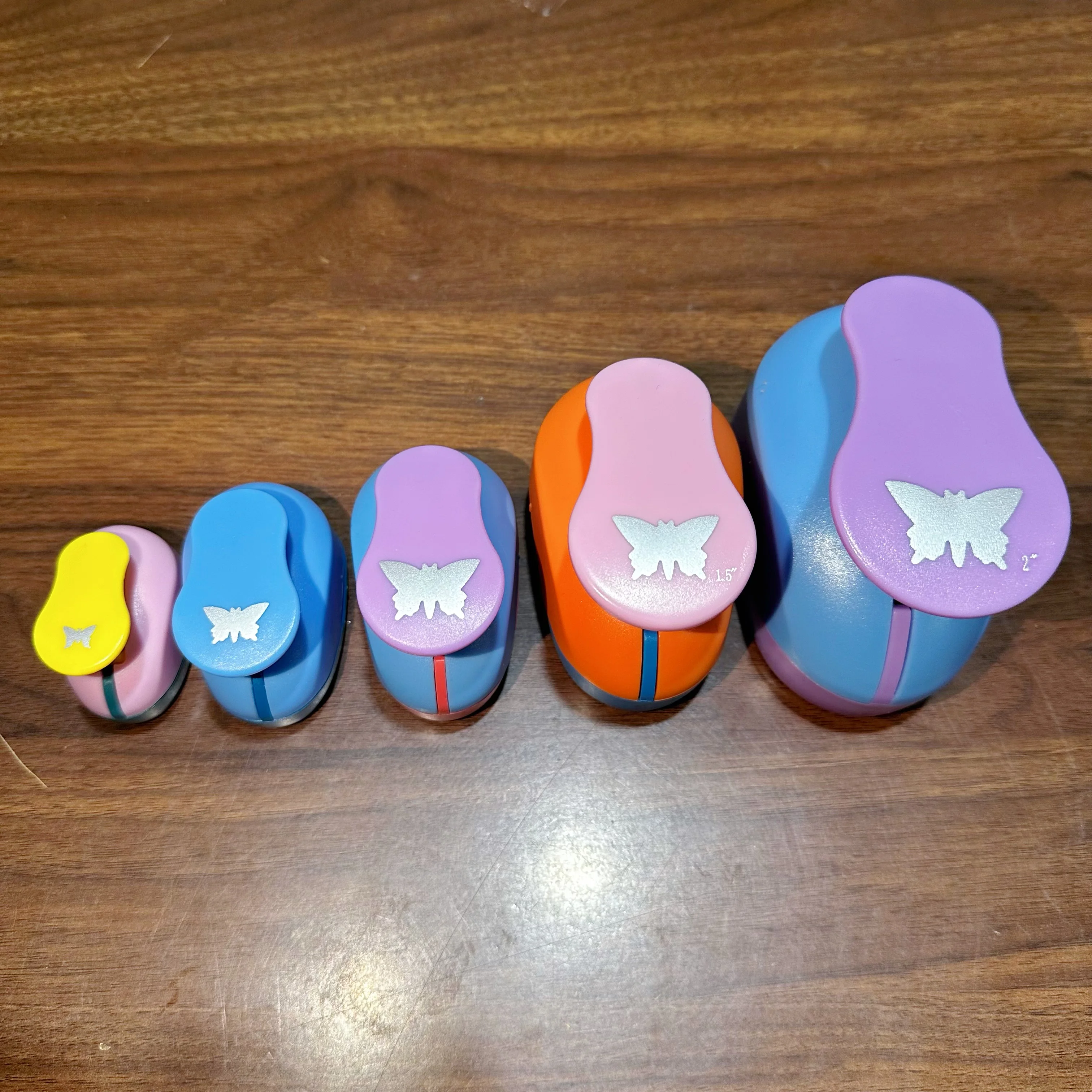 Butterfly Scrapbook Punches Handmade Cutter Card Craft Calico Printing DIY Flower Paper Craft Punch Hole Puncher Shape