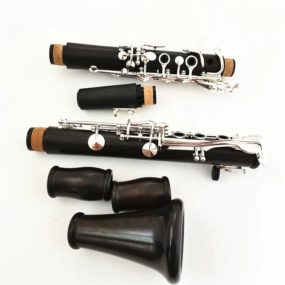 

Кларнет Bb из дерева с бочками различного размера Профессиональный кларнет