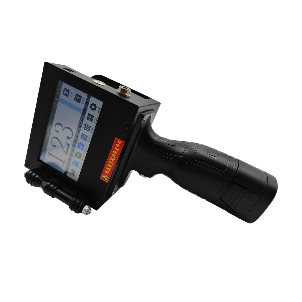Handheld Mini Printer 2-50mm Multi-language Portable Inkjet Printer Numbering Logo Expiry Date Coder