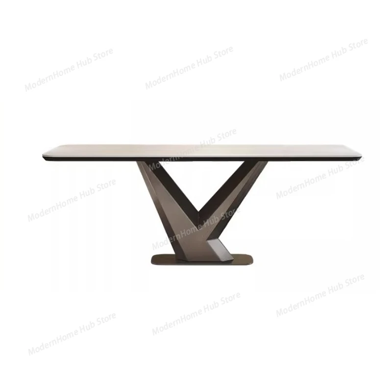 Extended Dining Table Desk Living Room Coffee Table Mid-century Home Furniture Clearance Kitchen Table Pliante Mesa Comedor