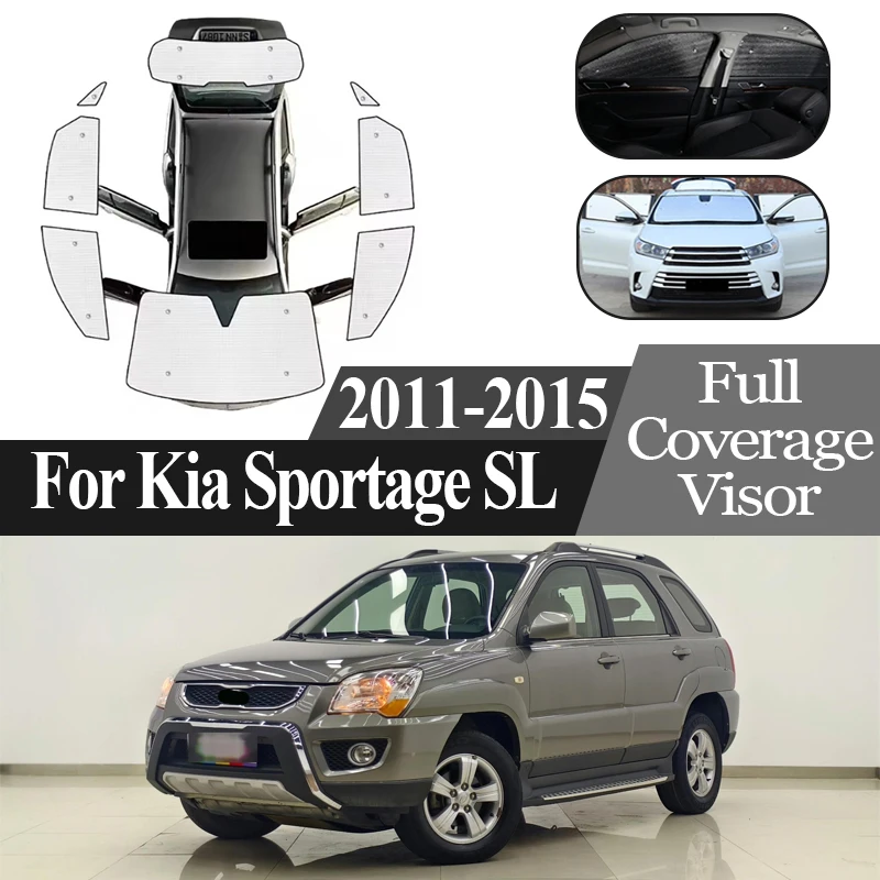 

Auto Accessories For Kia Sportage SL 2011 2012~2015 Car Full Window Sunshade Anti-UV Coverage Sunshade Cover Protection Board