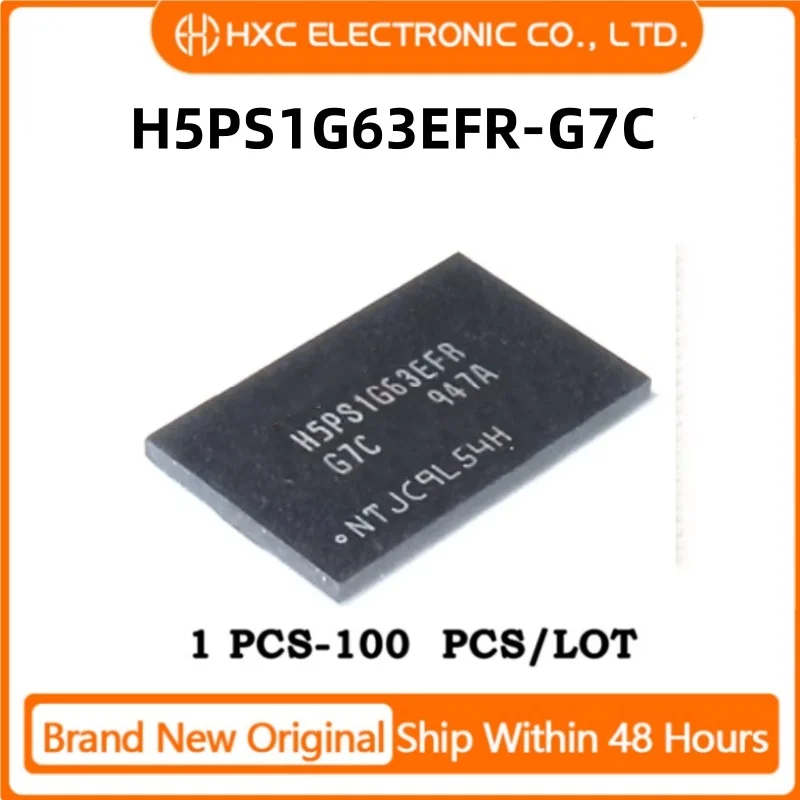 

Free Shipping 1PCS/10PCS/50PCS/100PCS H5PS1G63EFR-G7C DDR2 H5PS1G63EFR Brand New Original CHIP